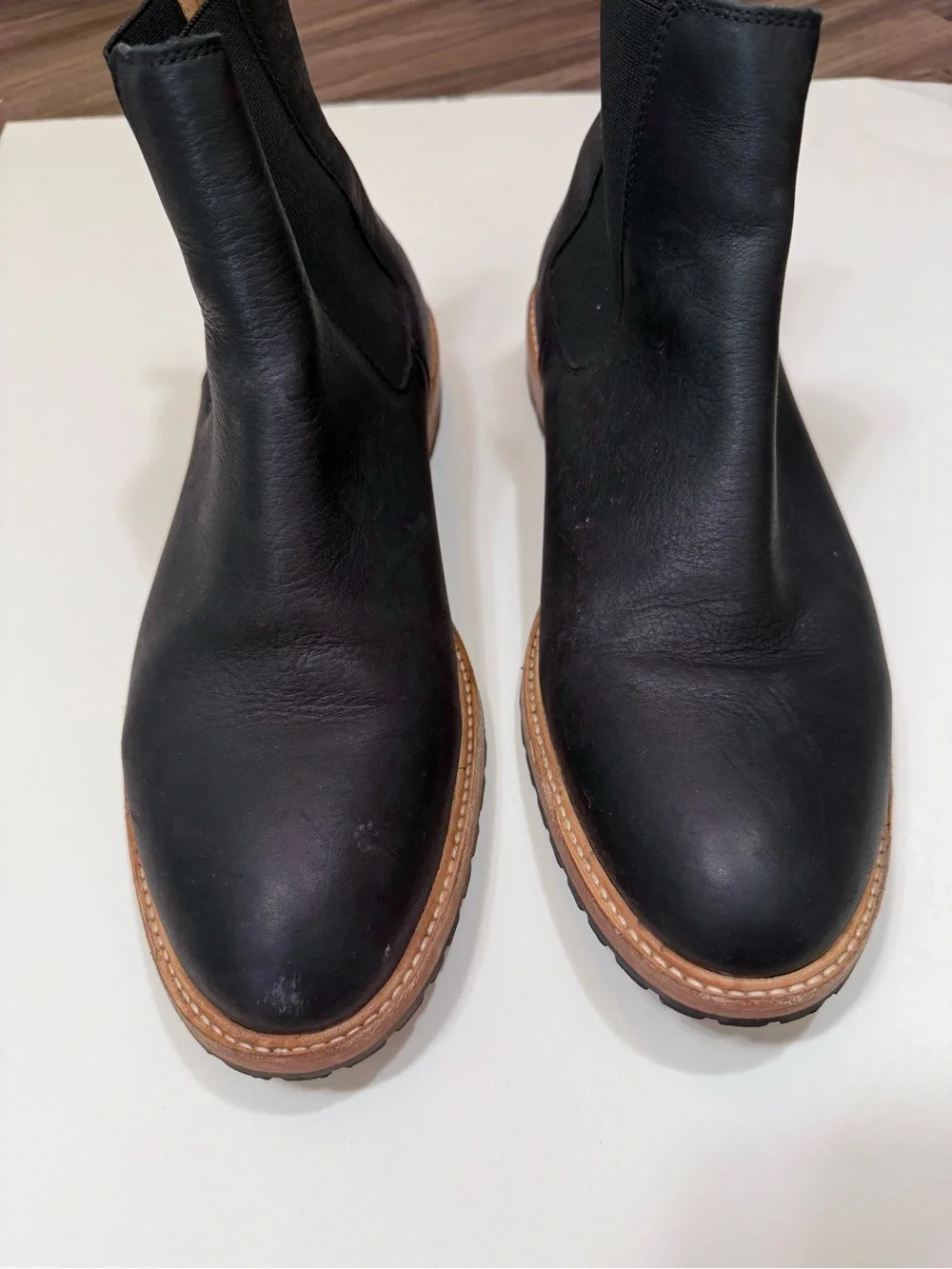 NISOLO Marco Everyday Chelsea Boot Men's Black Size 10.5